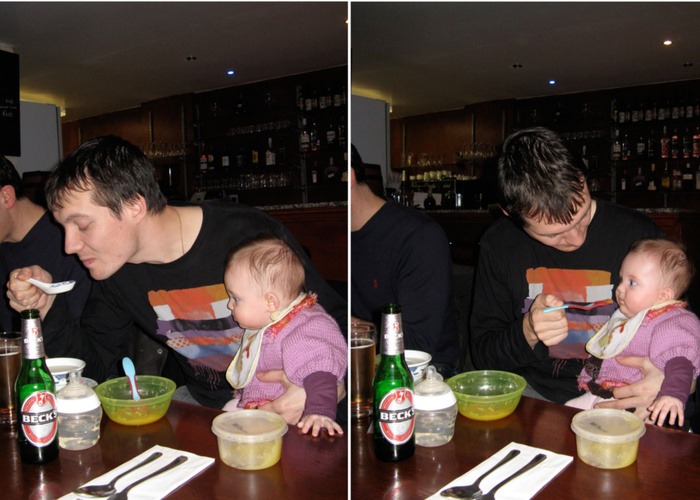 Une Cuillère pour Papa, une cuillère pour moi