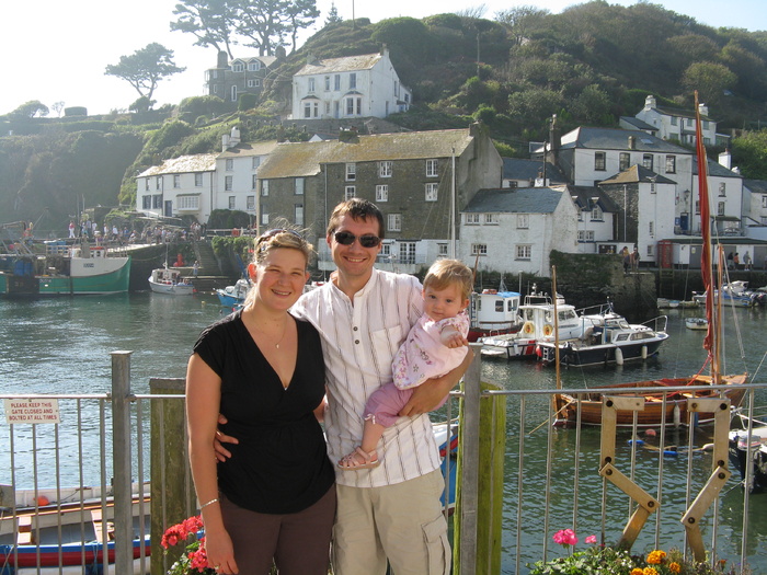 Photo de famille à Polperro