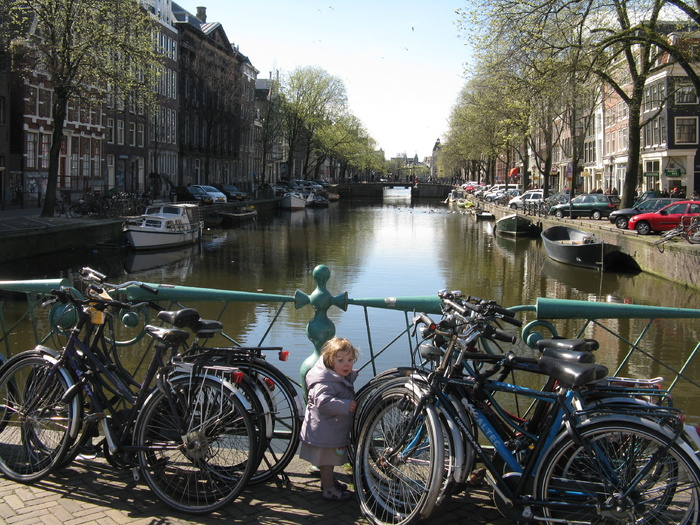 Amsterdam et les vélos