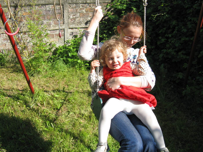 Balançoire avec Manon