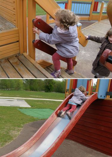 Toboggan au parc du Pâtis