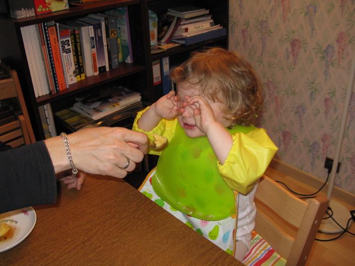 Manger les yeux fermés