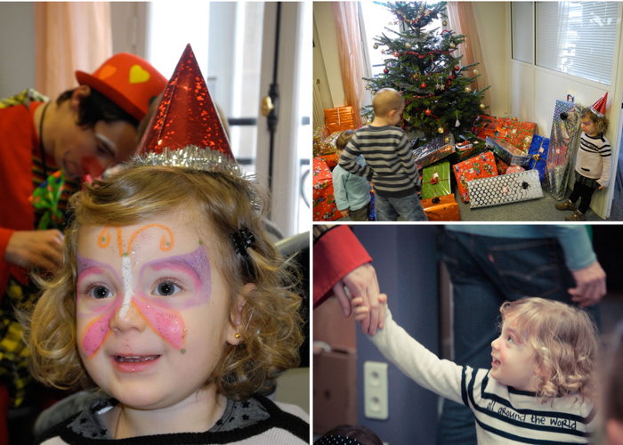 Noël au travail de Papa