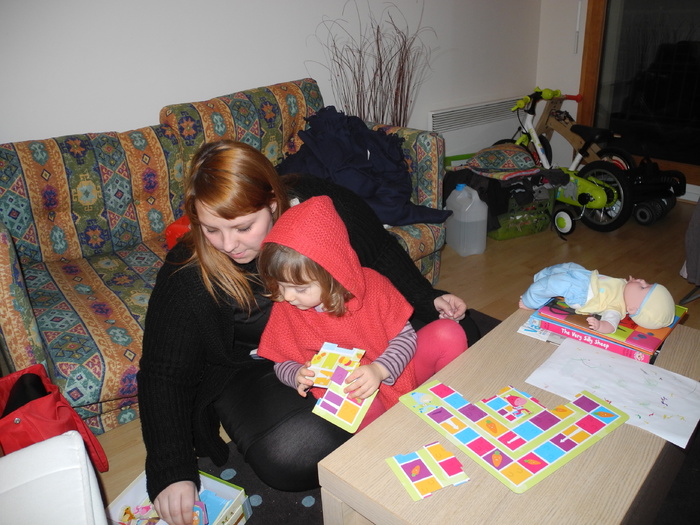 Journée avec tata Anaïs