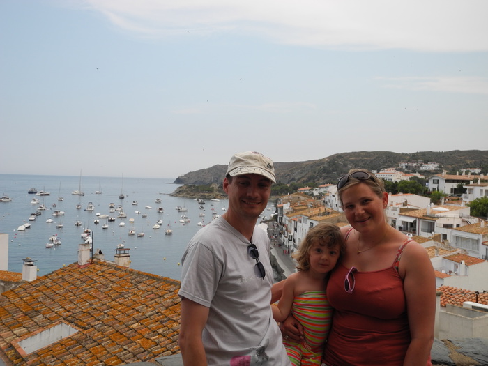 Photo de famille à Cadaqués